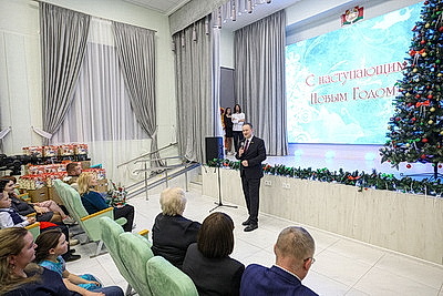 Турчин поздравил воспитанников Ивенецкого социального пансионата