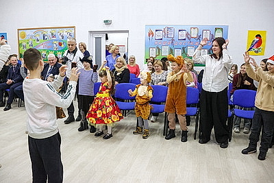 Министерство информации поздравило воспитанников SOS-Детской деревни в Марьиной Горке