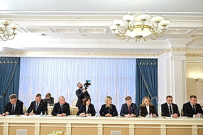 Лукашенко на заседании Президиума ВНС озвучил повестку предстоящего собрания