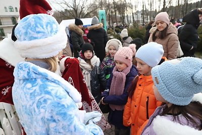 Рождественский общегородской праздник организовали на площадке у столичного Дома милосердия