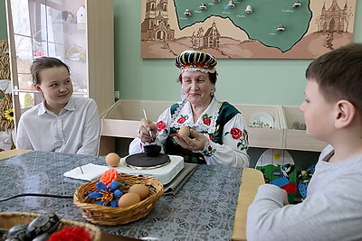 Нематериальное наследие. Традиция создания сопоцкинской писанки