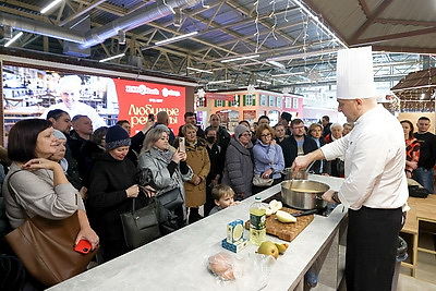 Кулинарный мастер-класс известного шеф-повара прошел в Минске