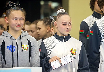 Около 150 юных гимнастов объединила спартакиада в Гомеле