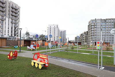 В новом жилом комплексе \"Северный Берег\" открылся первый детский сад