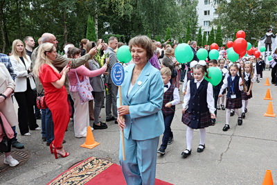 Первый звонок прозвучал для 100 первоклассников витебской гимназии №8