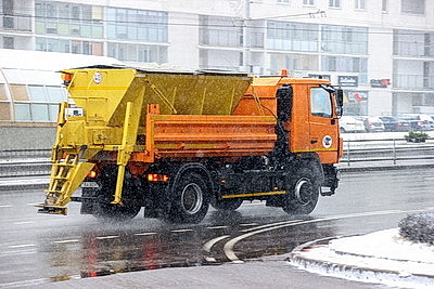 Заснеженный Минск в последние выходные уходящего года