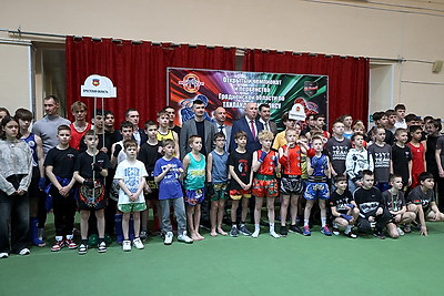 Открытый чемпионат по кикбоксингу и таиландскому боксу собрал в Гродно около 80 спортсменов