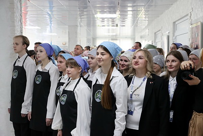 Обновленный центр компетенций открыли в колледже бытового обслуживания в Гомеле