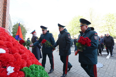 В Минске возложили цветы в память о чернобыльской катастрофе