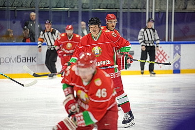 Хоккейная команда Президента сыграла вничью с брестчанами в матче РХЛ