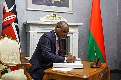 Межпарламентское взаимодействие, экономика. В Совете Республики прошла встреча со спикером парламента Кении