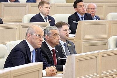 Заседание второй сессии Совета Республики состоялось в Минске