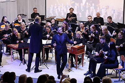 \"Золотой шлягер-2025\". Концерт-урок итальянского певца Риккардо Форези прошел в Могилеве