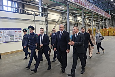 Под Минском открыли новый комплекс одного из крупнейших транспортно-логистических центров Беларуси