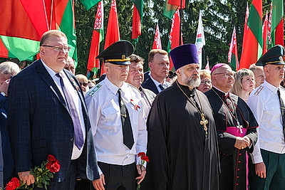 Могилевчане встречают День Независимости