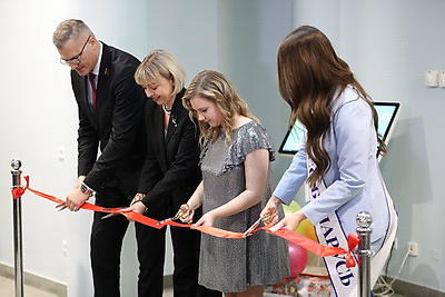 Детский читальный зал открыли в Национальной библиотеке