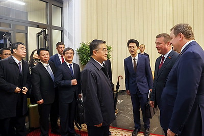 Парламентская делегация Китая прибыла в Беларусь с официальным визитом
