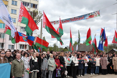 Подвиг ратный и трудовой. Капсулу времени с посланием потомкам заложили в Орше с участием Сергеенко