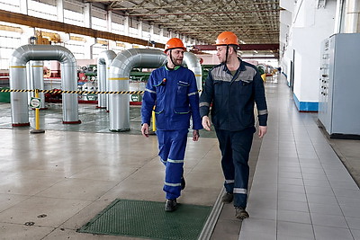 Сергеенко ознакомился с производством Лукомльской ГРЭС