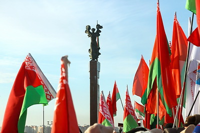 Церемония возложения венков прошла в Могилеве