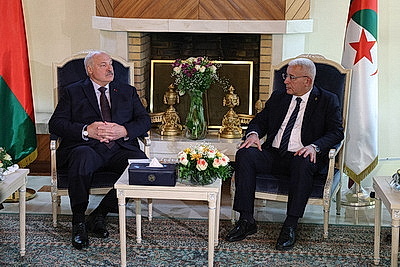 Лукашенко встретился со спикером Национальной народной ассамблеи Алжира