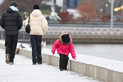Настоящая зима пришла в Беларусь