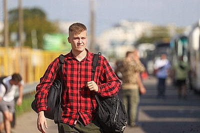 Ситуация у пункта пропуска \"Брест\" на границе с Польшей