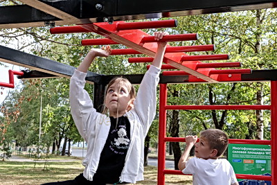 \"Спорт для всех\". В Могилеве появились новые спортивные площадки