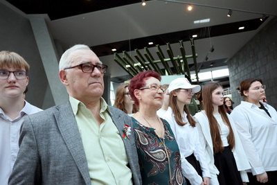 Из семейного архива в музей. Медаль \"Золотая Звезда\" представлена на выставке в Музее истории ВОВ