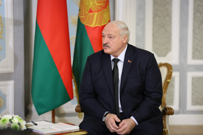 Встреча Лукашенко и Генерального секретаря Центрального комитета Коммунистической партии Вьетнама проходит во Дворце Независимости