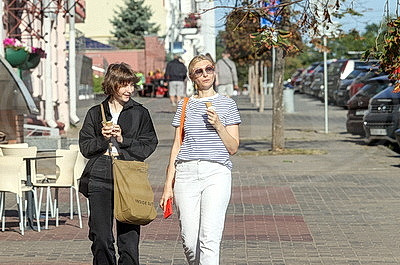 Солнечный осенний день в Гомеле