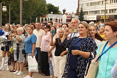 Жители Бреста масштабно отметили День города