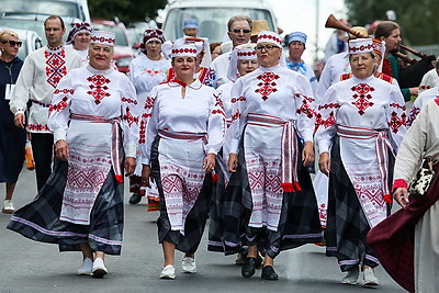 Праздник эпохи раннего средневековья \"У госці да радзімічаў\" состоялся в Чаусском районе