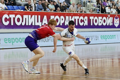 Гандболисты СКА сравняли счет в финале чемпионата Беларуси