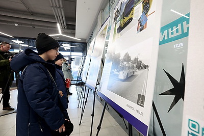 Выставка БЕЛТА \"Беларусь. Взлет\" представлена на \"Марафоне единства\" в Солигорске