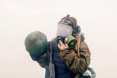 Один день в экипировке: как журналисты и блогеры Могилевщины познакомились с работой ОМОНа изнутри