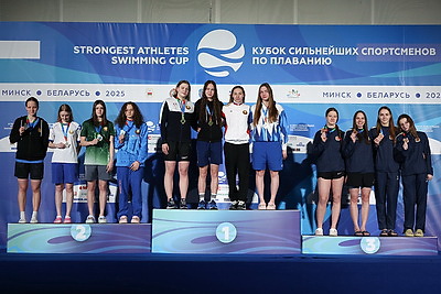 Кубок сильнейших спортсменов по плаванию проходит в Минске