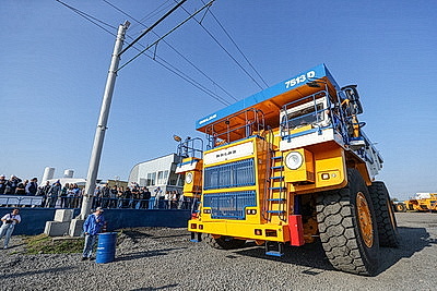 Лучшего водителя БЕЛАЗа выбирают в Жодино
