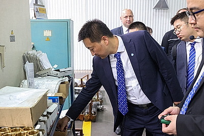 Делегация китайской компании посетила машиностроительное предприятие Бреста