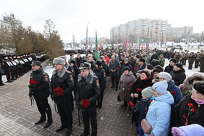 Память погибших в Афганистане почтили в Витебске