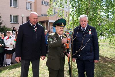 Ветеранов войны поздравили в Гродно
