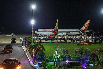 Лукашенко прибыл с официальным визитом в Мьянму