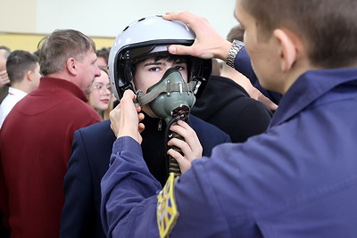 Военная академия провела выездной день открытых дверей в Могилеве