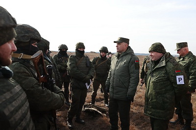 Командно-штабное учение с участием военнообязанных проходит в Барановичском районе