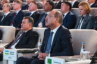 Союз новых технологий. Пленарная сессия промышленного форума проходит на \"ИННОПРОМ. Беларусь\"