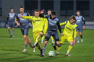 Гродненский \"Неман\" принял у себя дома борисовский БАТЭ