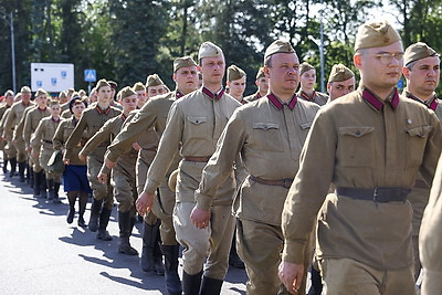 Атмосферу последнего мирного дня 1941 года воссоздали в Бресте