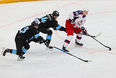 Хоккеисты \"Динамо-Минск\" обыграли московский ЦСКА