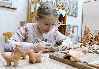 Символы 2026 года изготавливают витебские керамисты