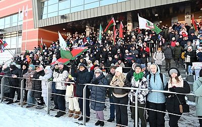 Масс-старты завершили программу Кубка сильнейших спортсменов по биатлону в \"Раубичах\"